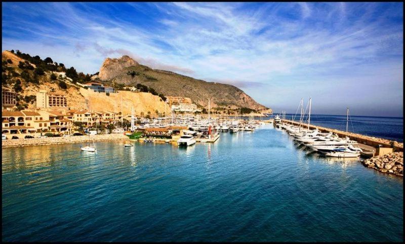 Apartamento En Altea Con Vistas Al Mar Lägenhet Exteriör bild