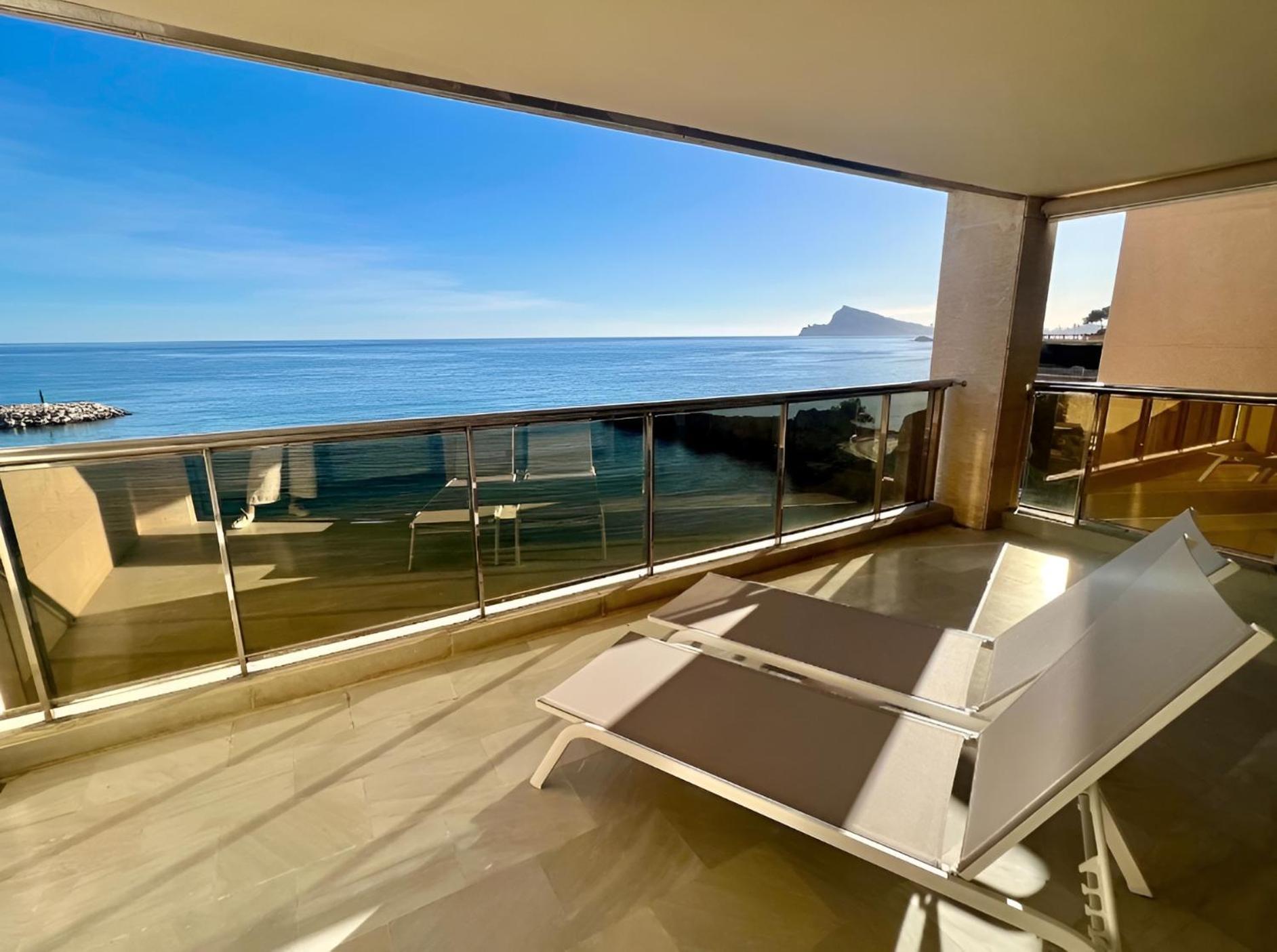 Apartamento En Altea Con Vistas Al Mar Lägenhet Exteriör bild