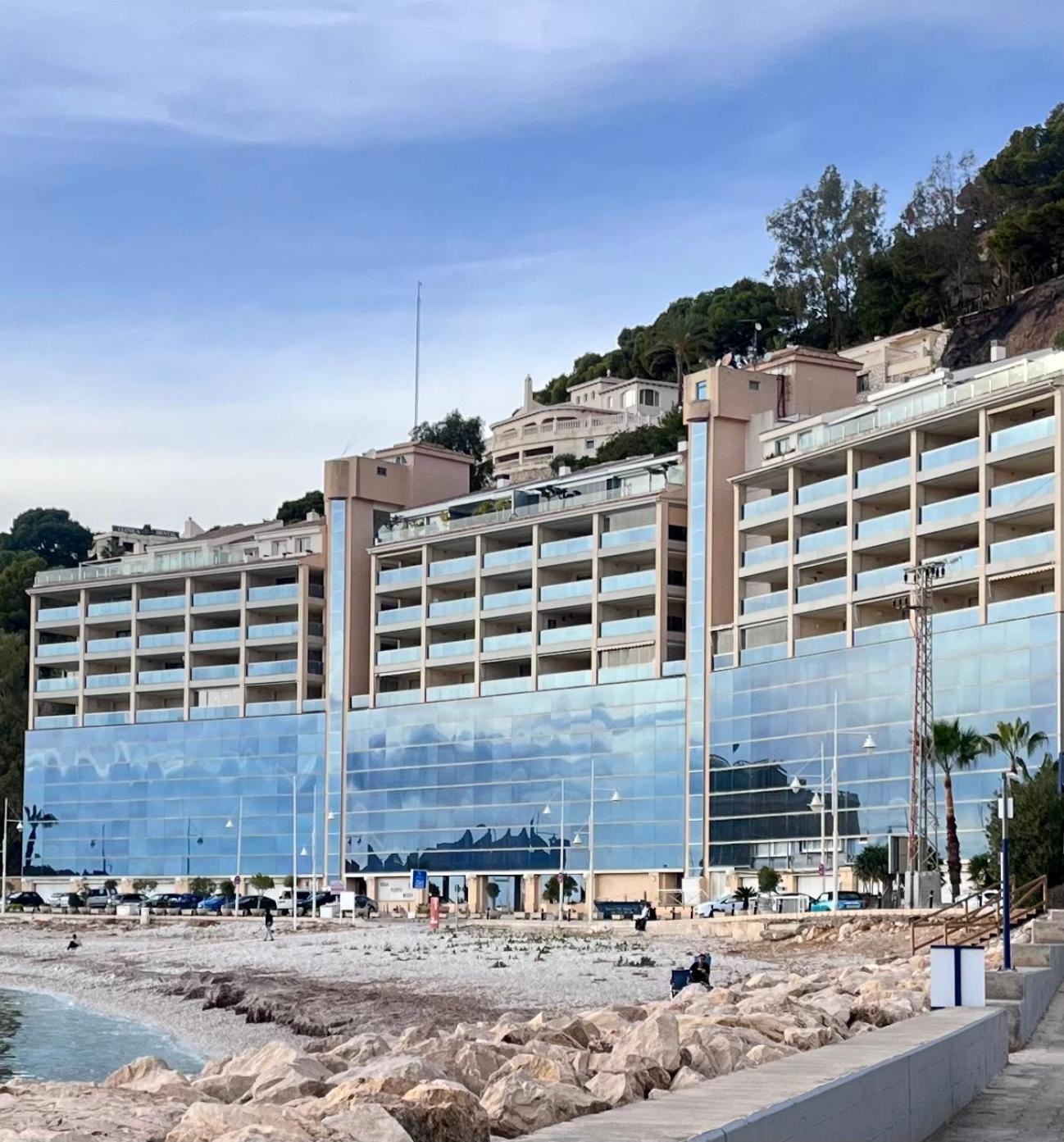 Apartamento En Altea Con Vistas Al Mar Lägenhet Exteriör bild